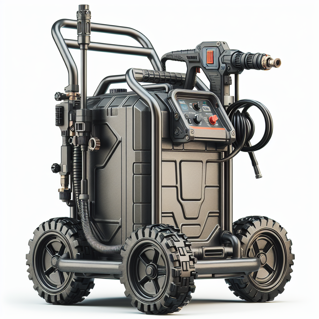 mobiele hogedrukreiniger